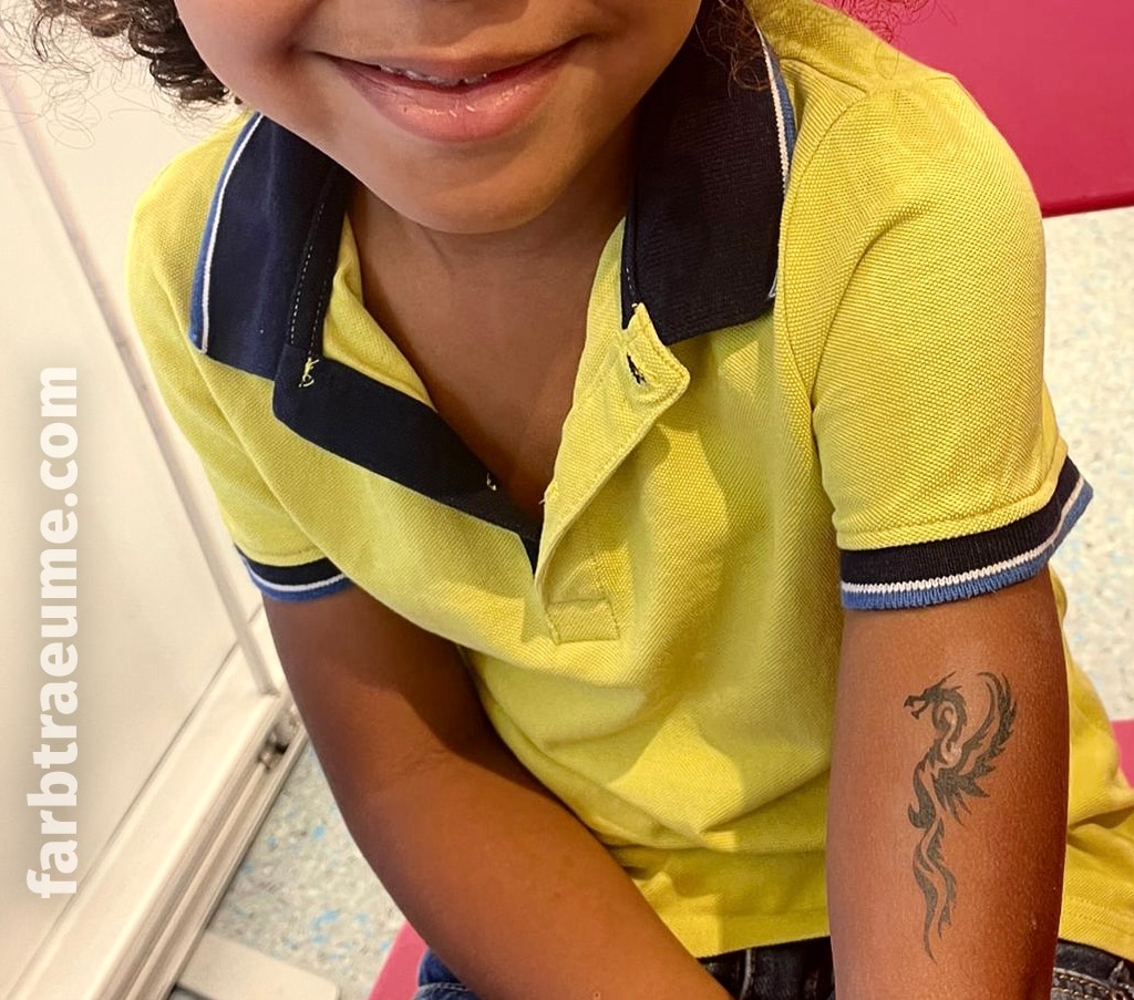 airbrushtattoos-kleine Airbrush Tattoos für die Kleinen