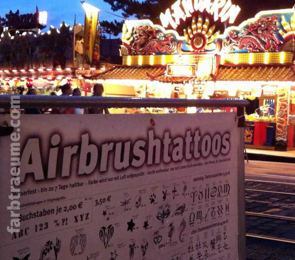 airbrushtattoos-stadtfest Airbrush Tattoos auf dem Stadtfest