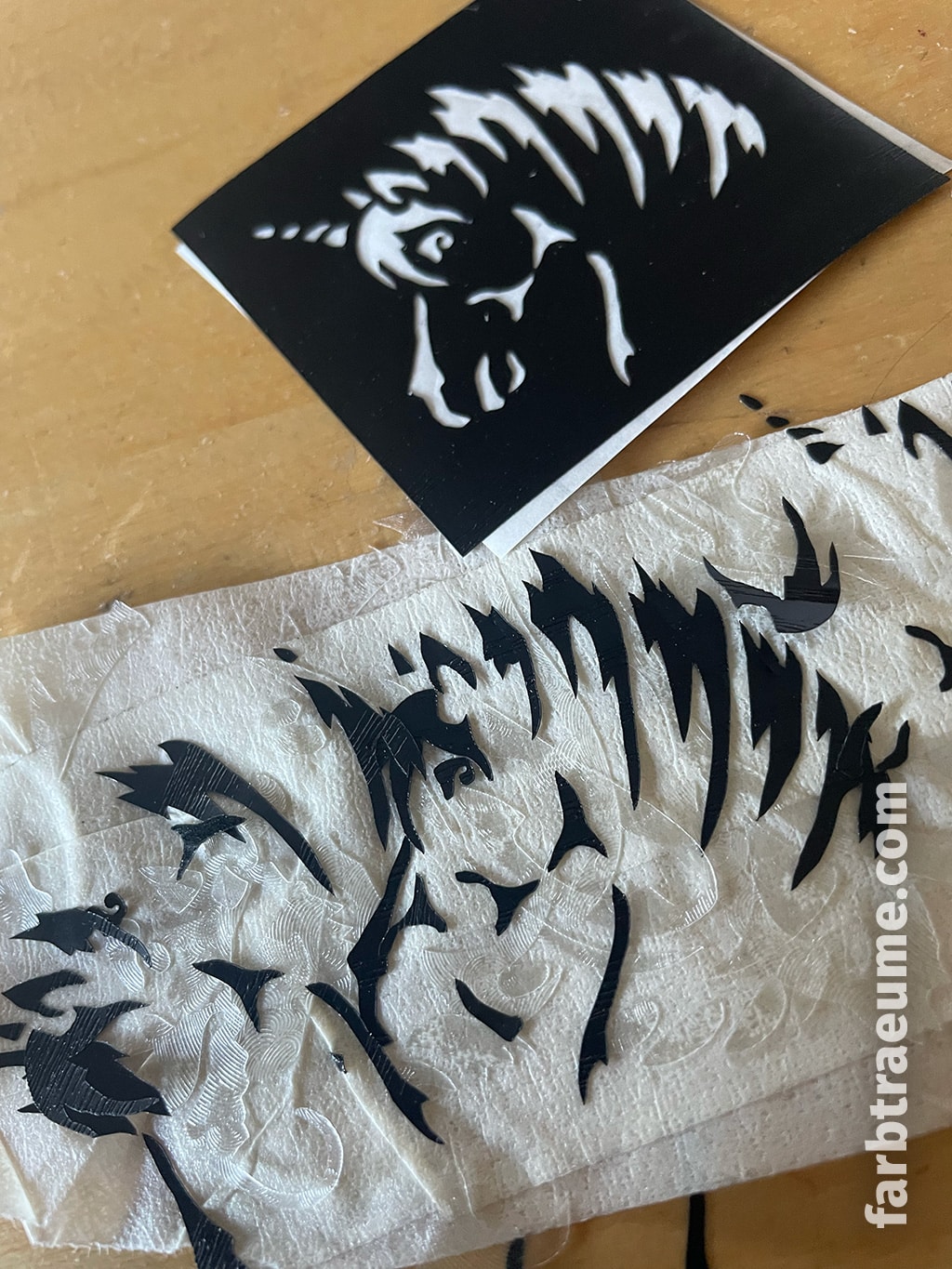 glitzer-tattoo-folie Glitzer-Tattoo-Folie in Vorbereitung