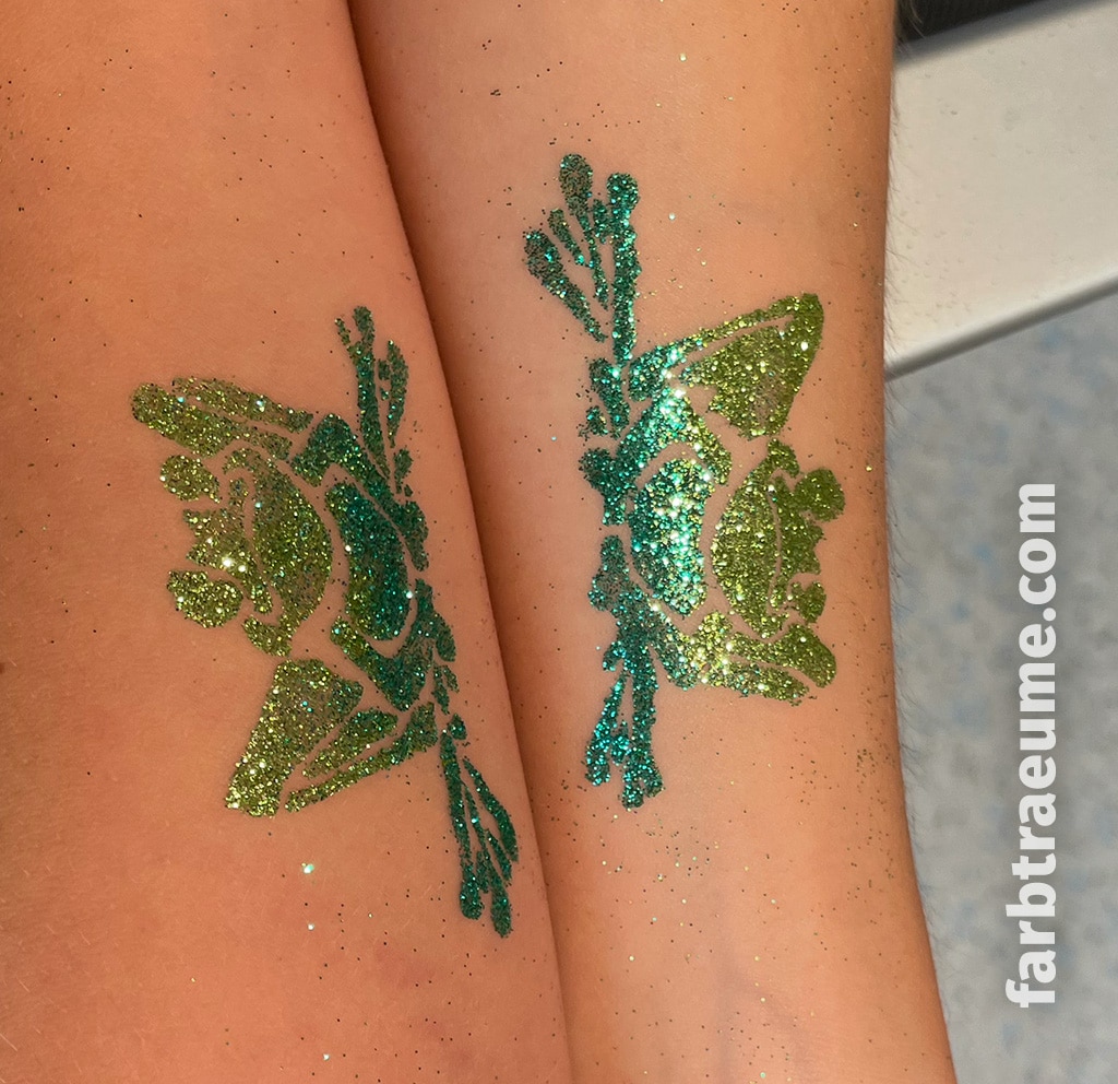 glitzertattoo-freunde Glitzer-Tattoo für Freunde