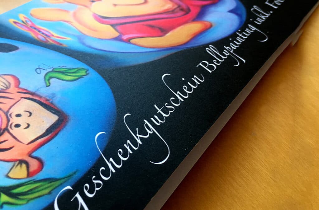 Bodypainting schenken Gutschein