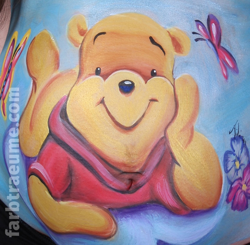 Fertiges Bellypainting