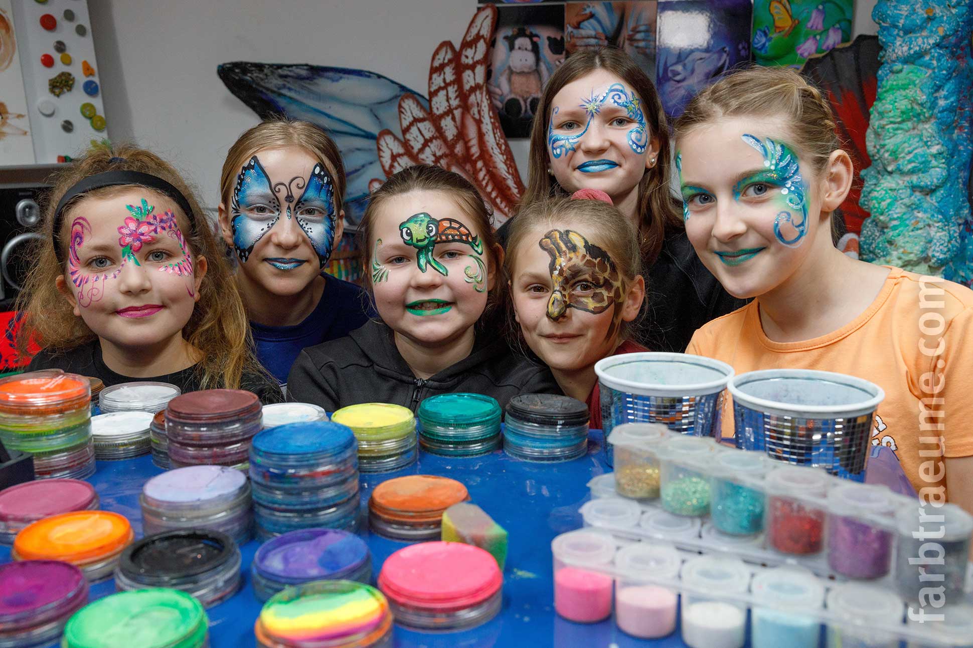 Kinderschminken und Facepainting