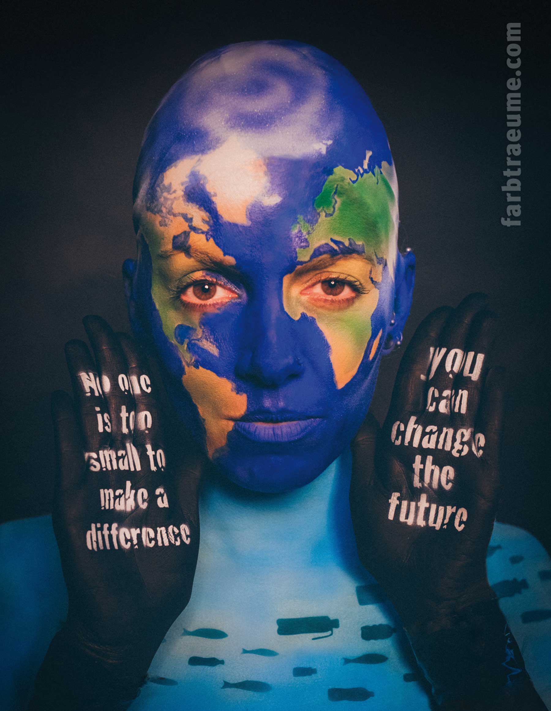 bodypainting-installation noone is to small